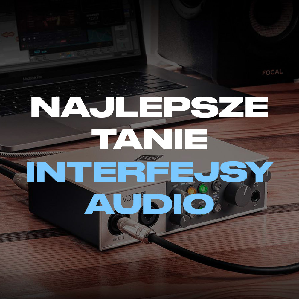Najlepsze tanie interfejsy audio 2026: 6 modeli do 800 zł