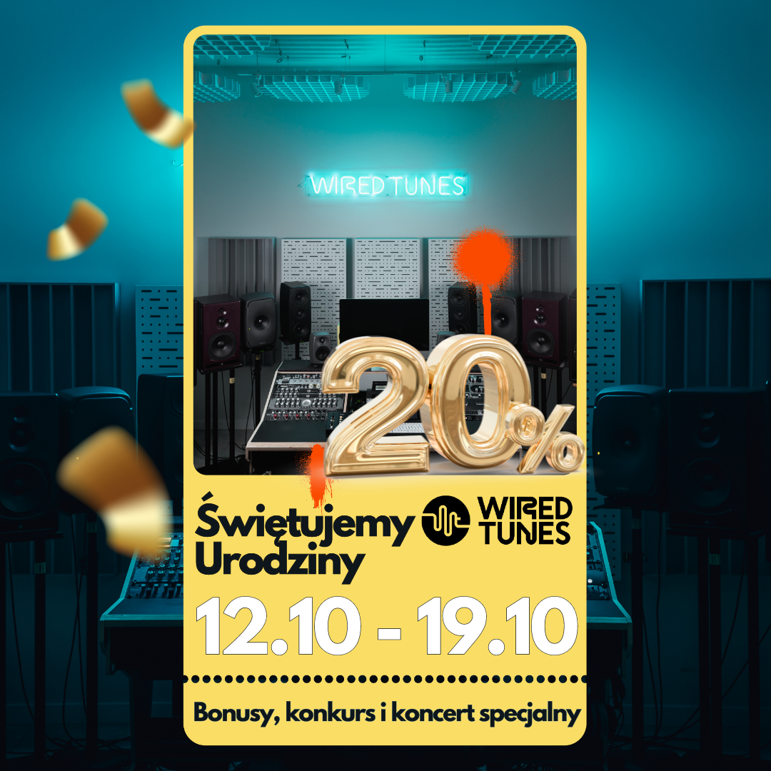 JUŻ CAŁY ROK - ROCZNICA WIRED TUNES