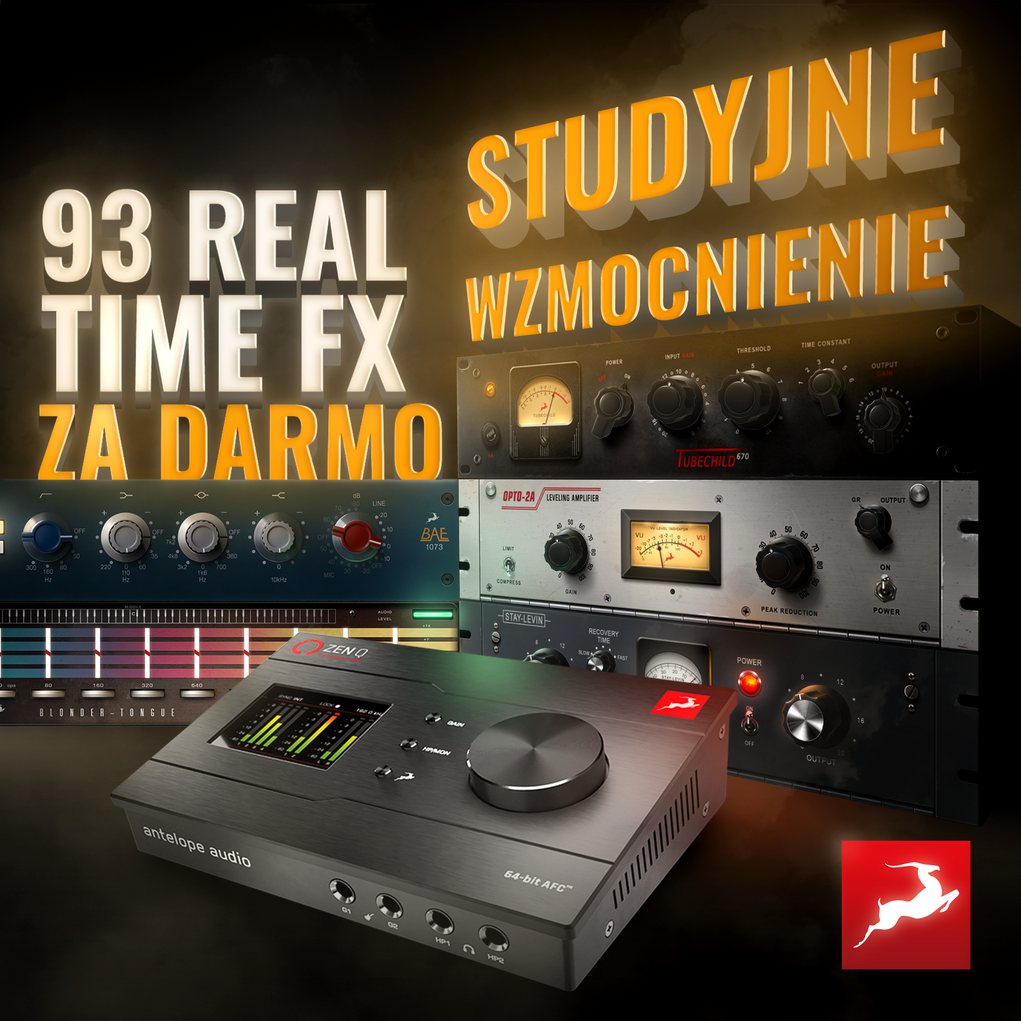 Promocja z Antelope Audio: 93 efekty i Bitwig Studio 5 za darmo