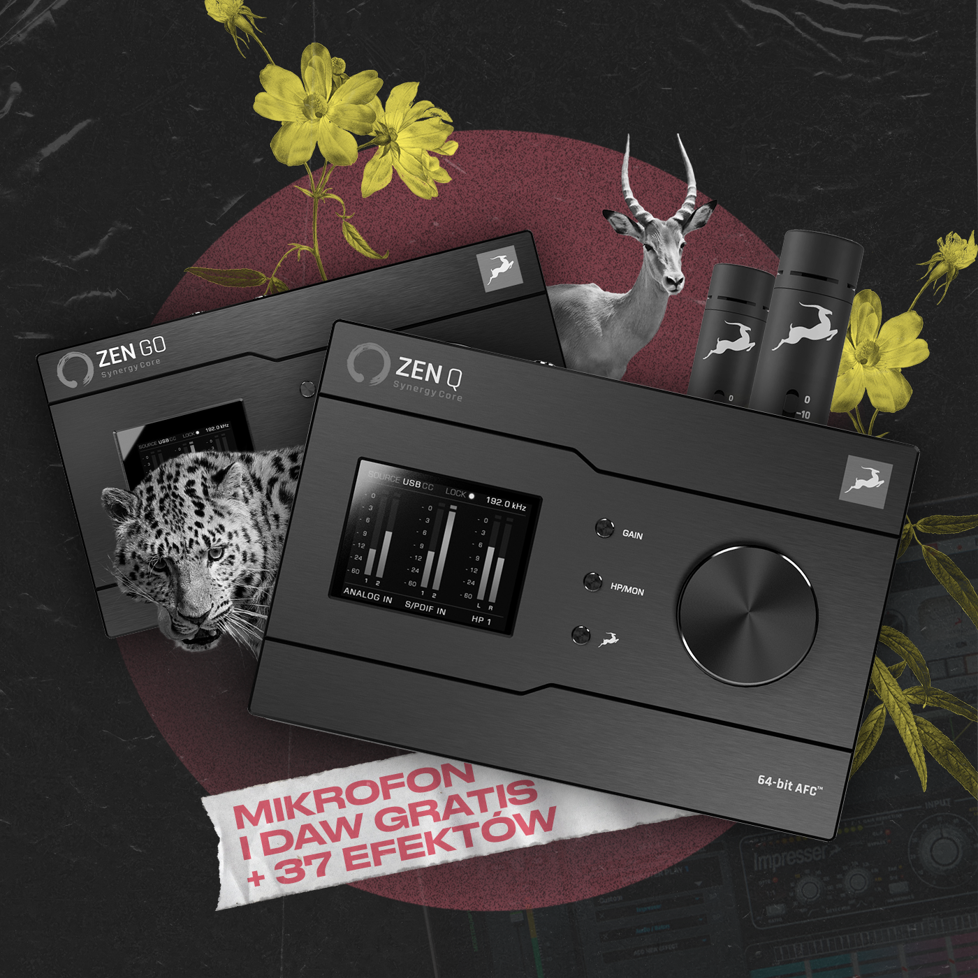Dostań bezpłatny mikrofon z Antelope Audio
