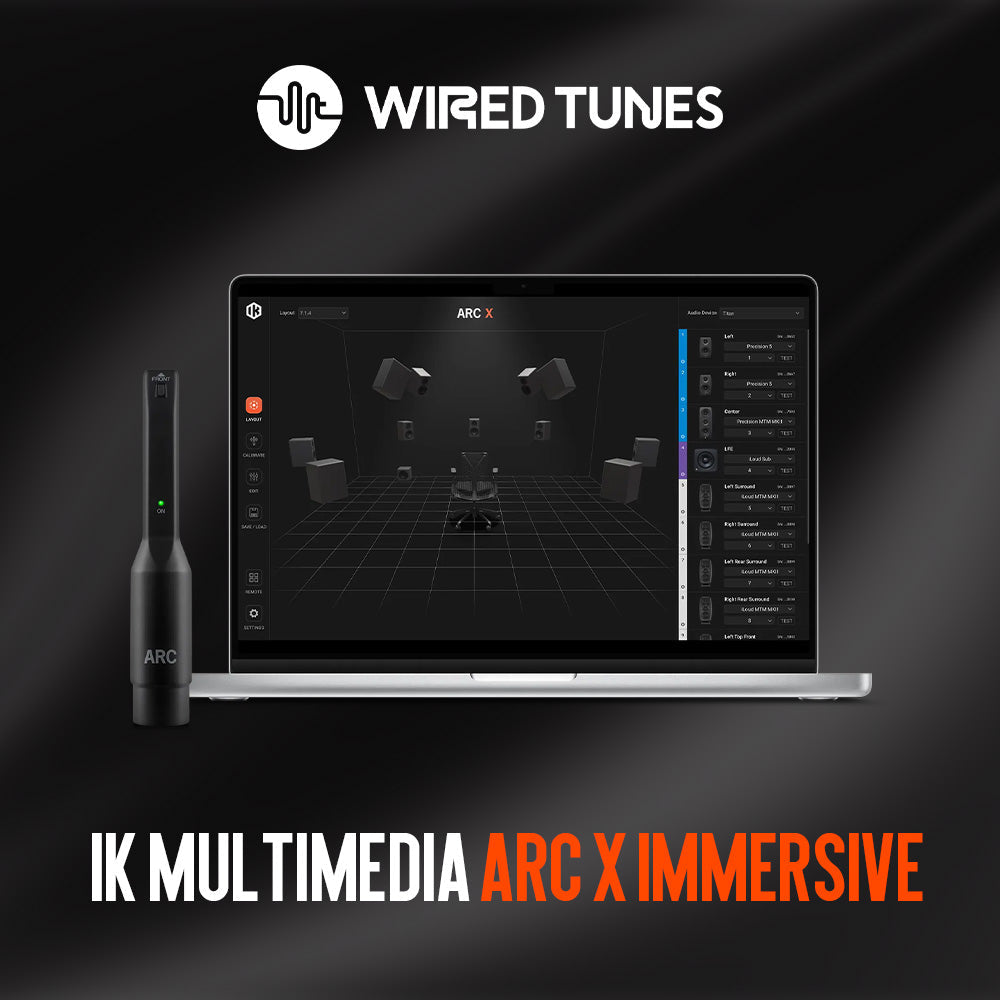 IK Multimedia ARC X Immersive - automatyczna kalibracja systemów immersywnych