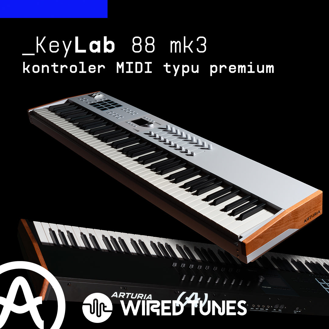 Arturia KeyLab 88 Mk3 – Profesjonalny Kontroler MIDI z Klawiaturą Młoteczkową!