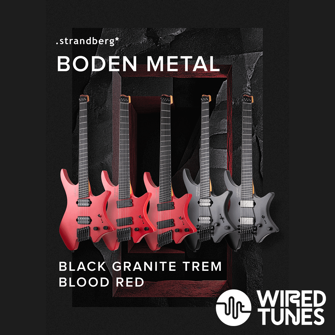 Nowość od Strandberg – Blood Red i Black Granite Tremolo