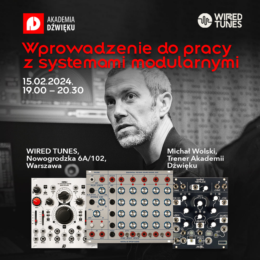 Warsztat z syntezy modularnej z Michałem Wolskim