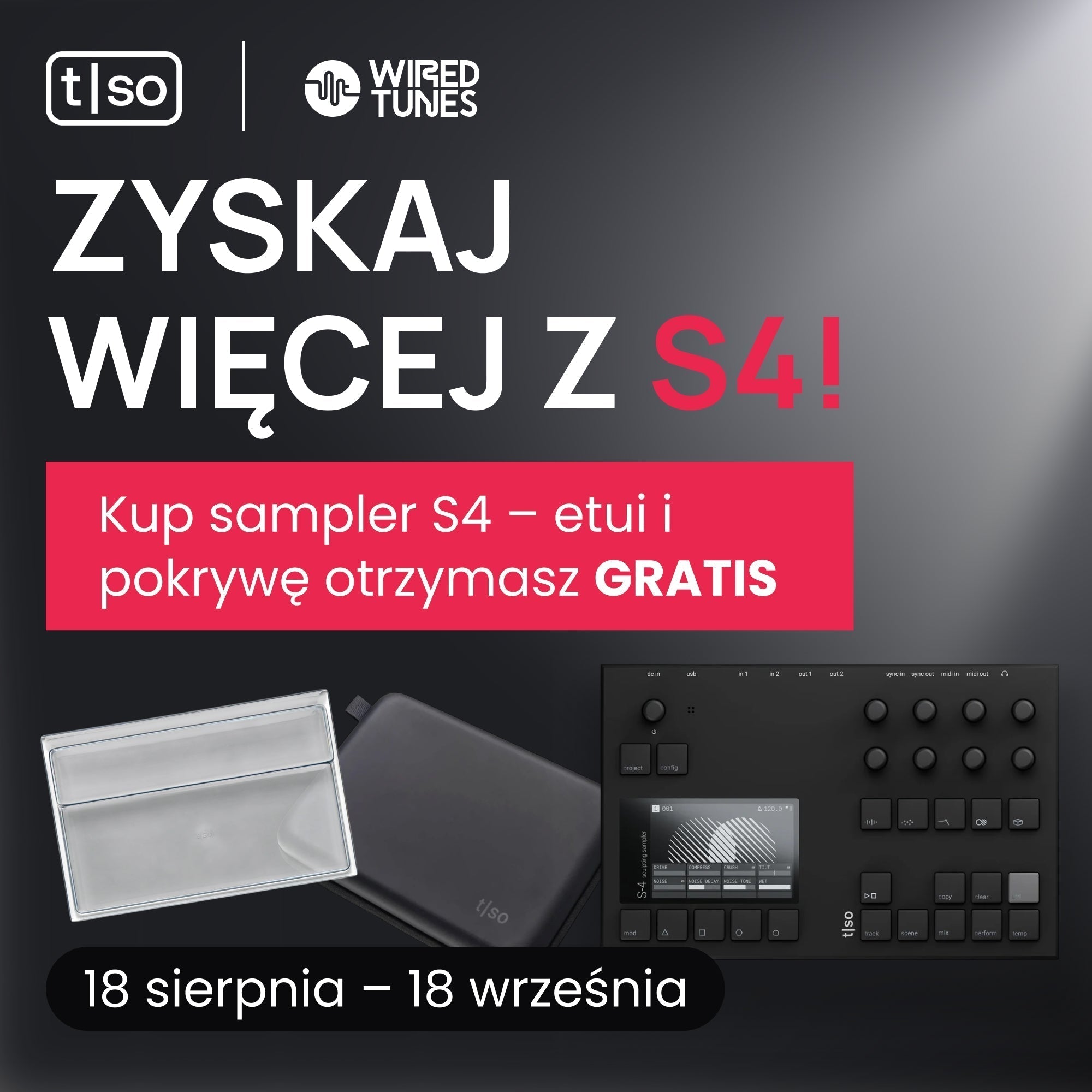 Torso S4 z case'em i coverem w zestawie do 18 września