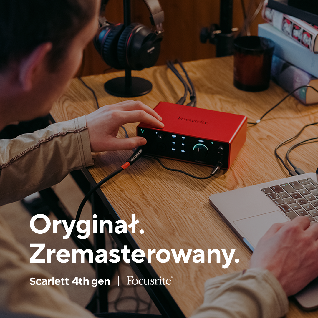 Poznaj najnowszy Focusrite Scarlett 4th Gen
