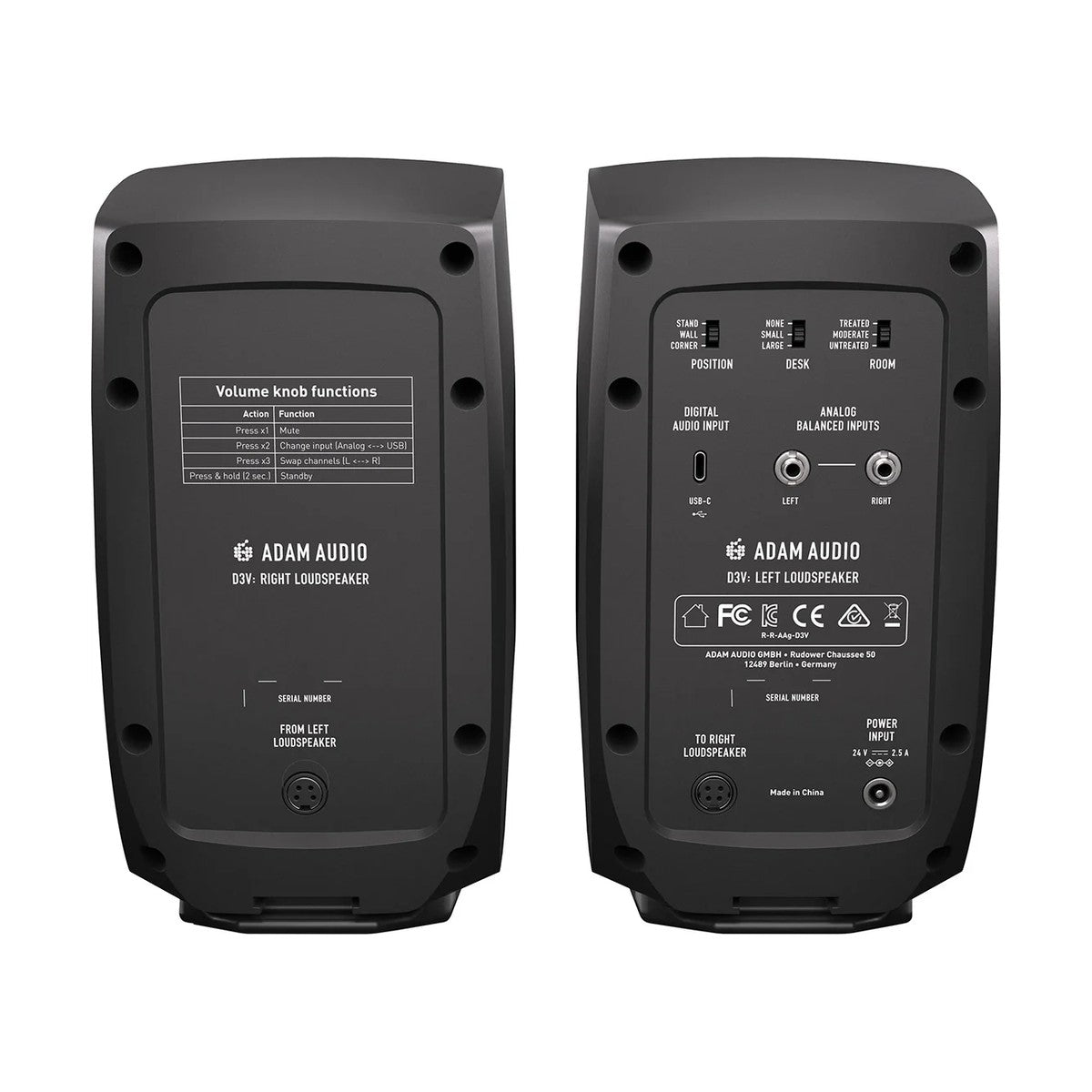 ADAM D3V Black