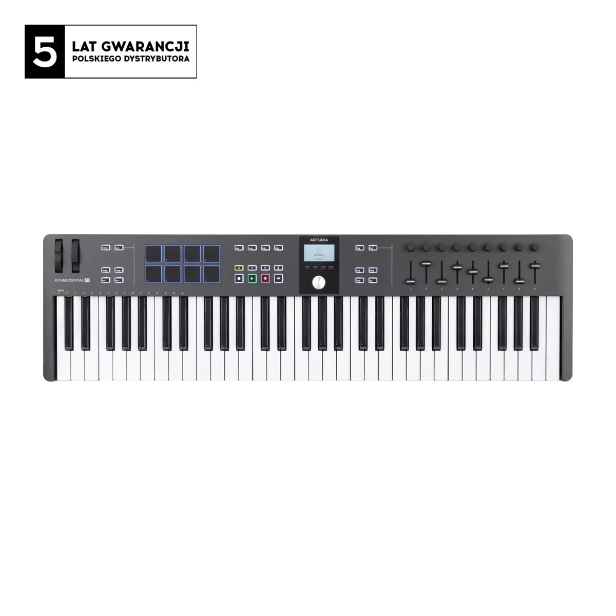 Arturia KeyLAB Essential 61 mk3 Black