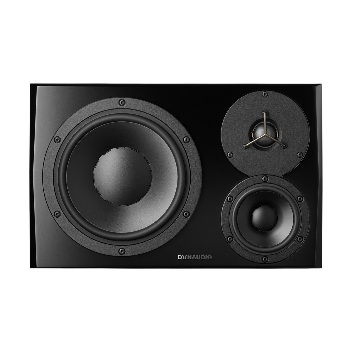 Aktywny monitor studyjny Dynaudio LYD 48 Black Right (Prawy) - widok z przodu