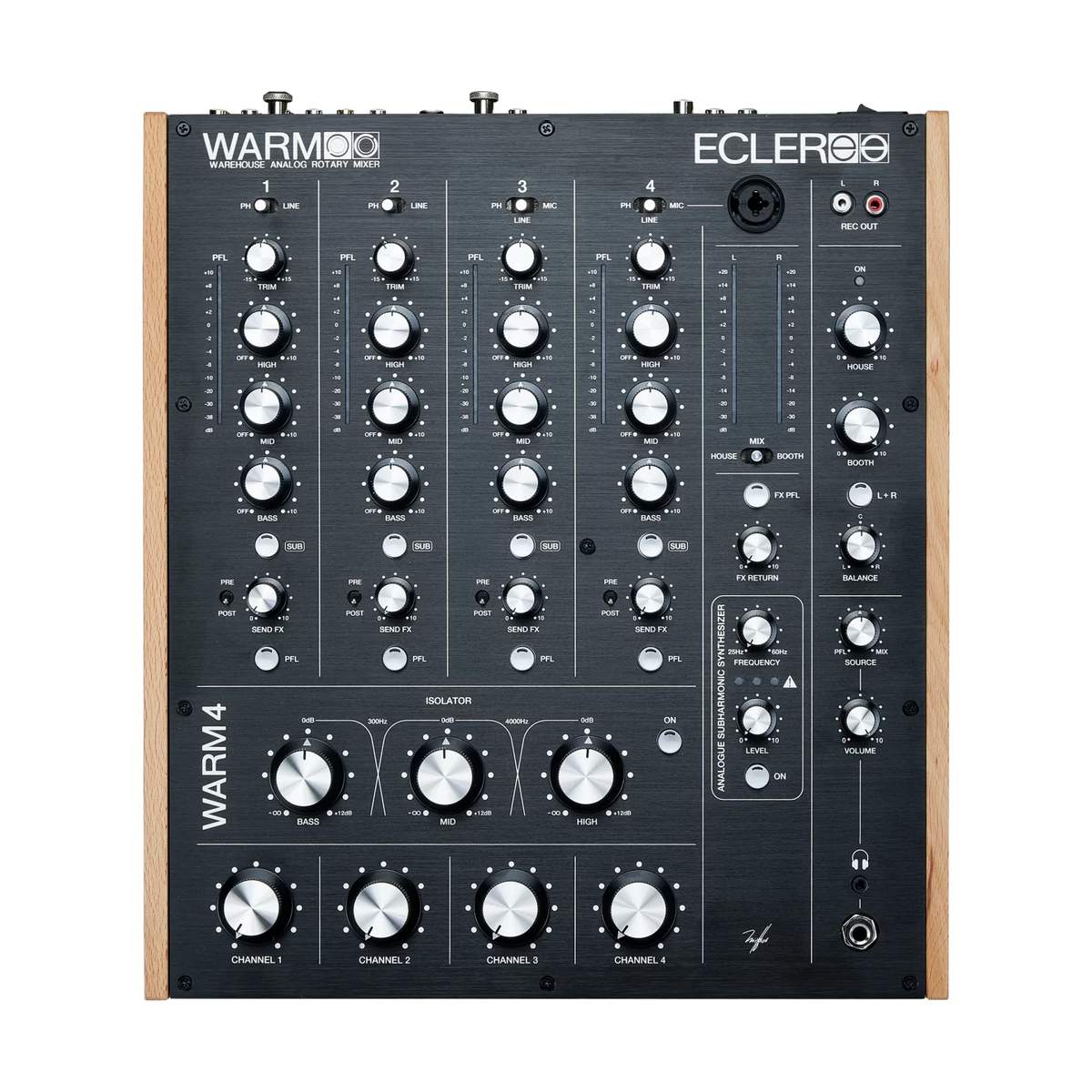 Ecler WARM 4 - Mikser DJ