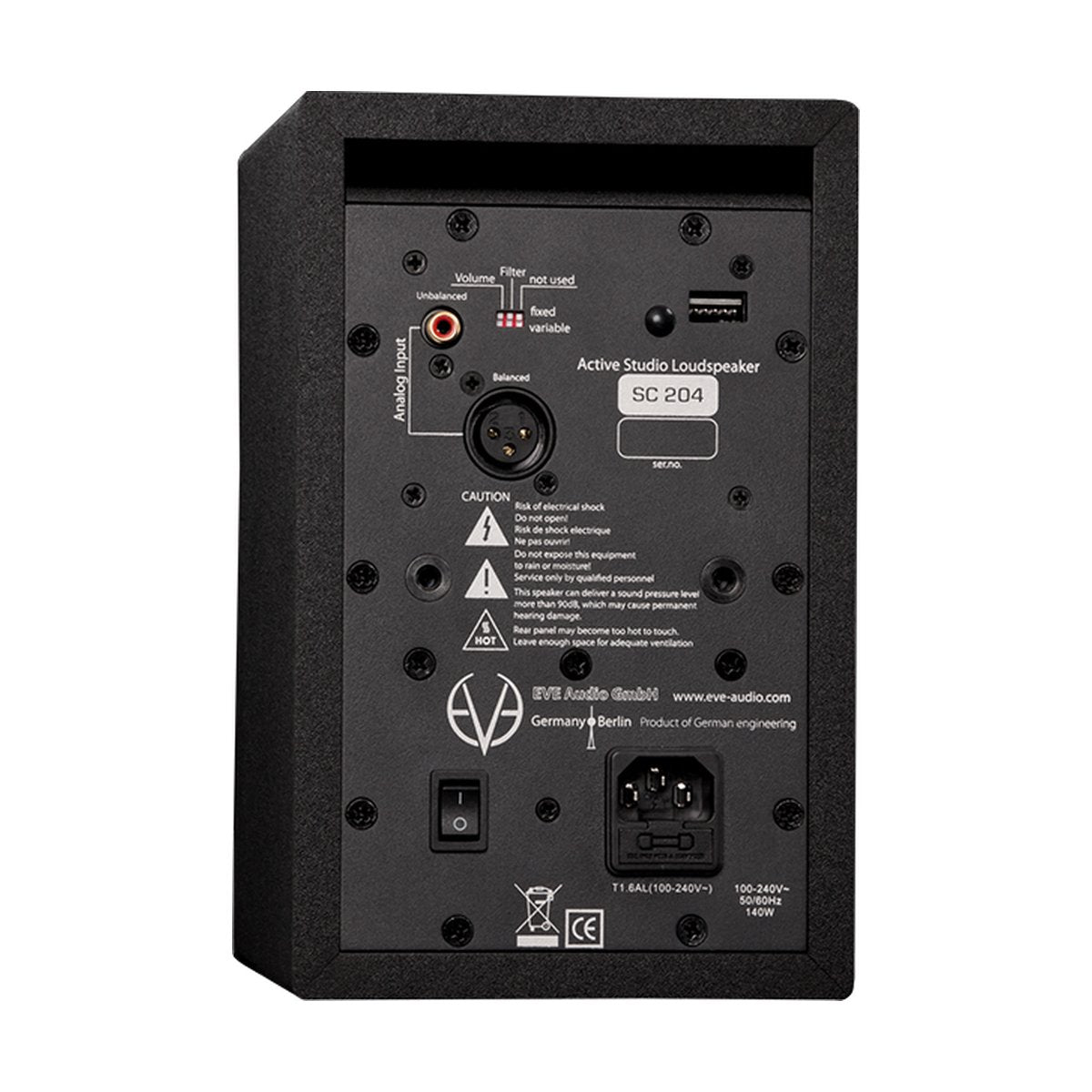 Eve Audio SC204 - 2-drożny Monitor Studyjny