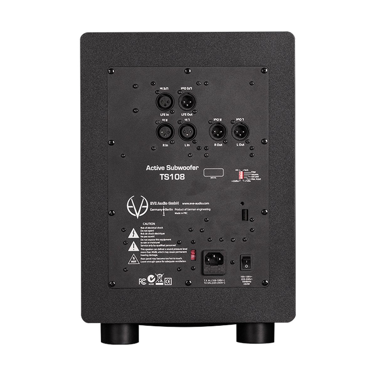 Eve Audio TS108 - 1-drożny Subwoofer Studyjny