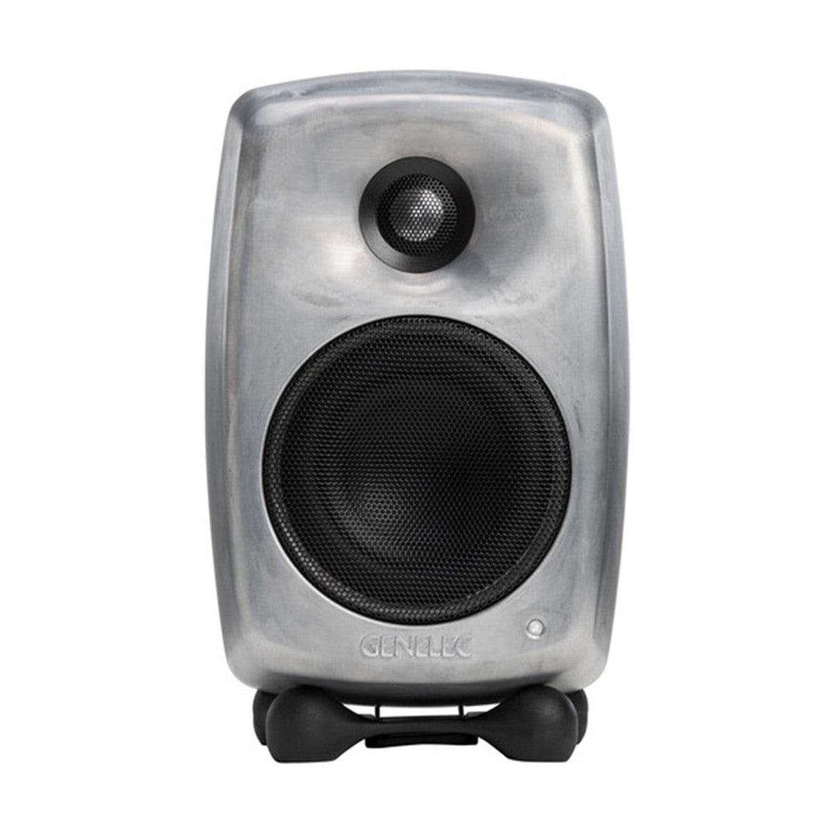 Aktywny monitor studyjny 4" Genelec 8020D Raw (Aluminium) - widok z przodu