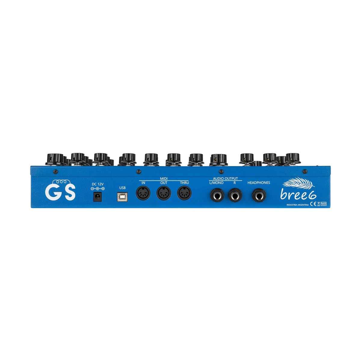 GS Music - Bree6 Desktop (Blue) - Analogowy Syntezator