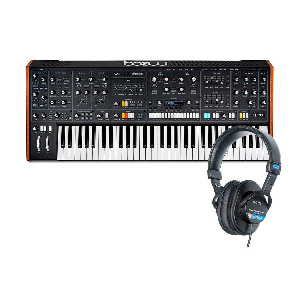 Moog Muse + Sony MDR-7506