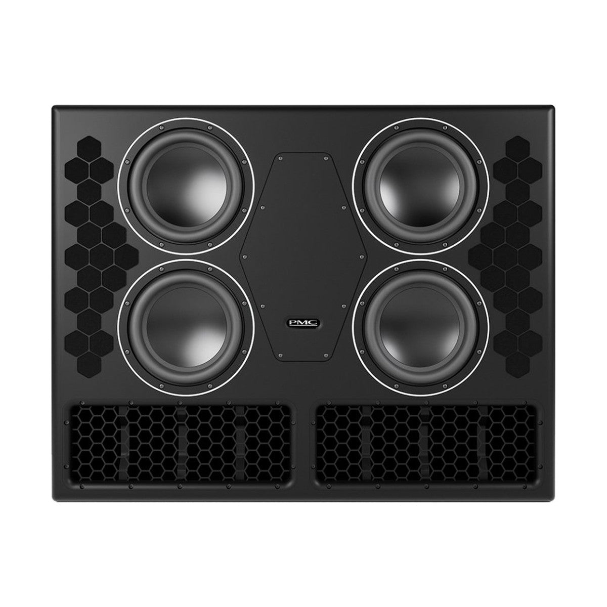Aktywny subwoofer studyjny PMC 10-4 SUB widok z przodu