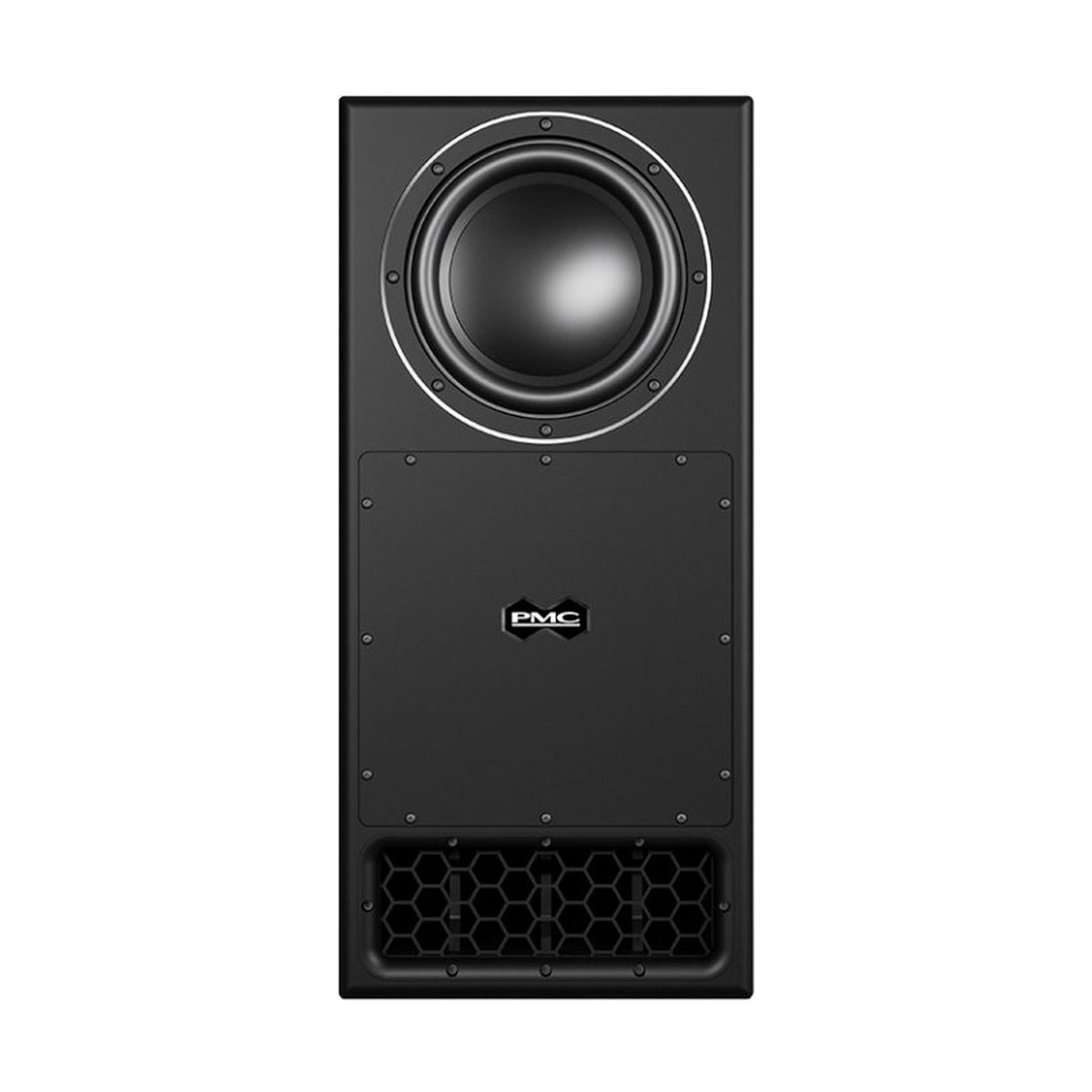 Aktywny subwoofer studyjny PMC 10 SUB widok z przodu
