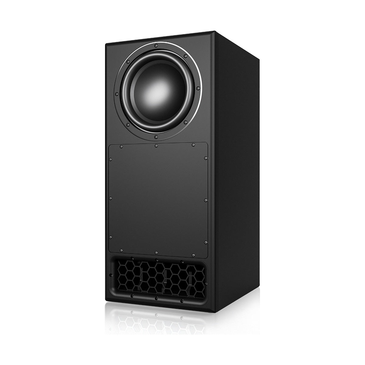 Aktywny subwoofer studyjny PMC 10 SUB XBD widok z boku