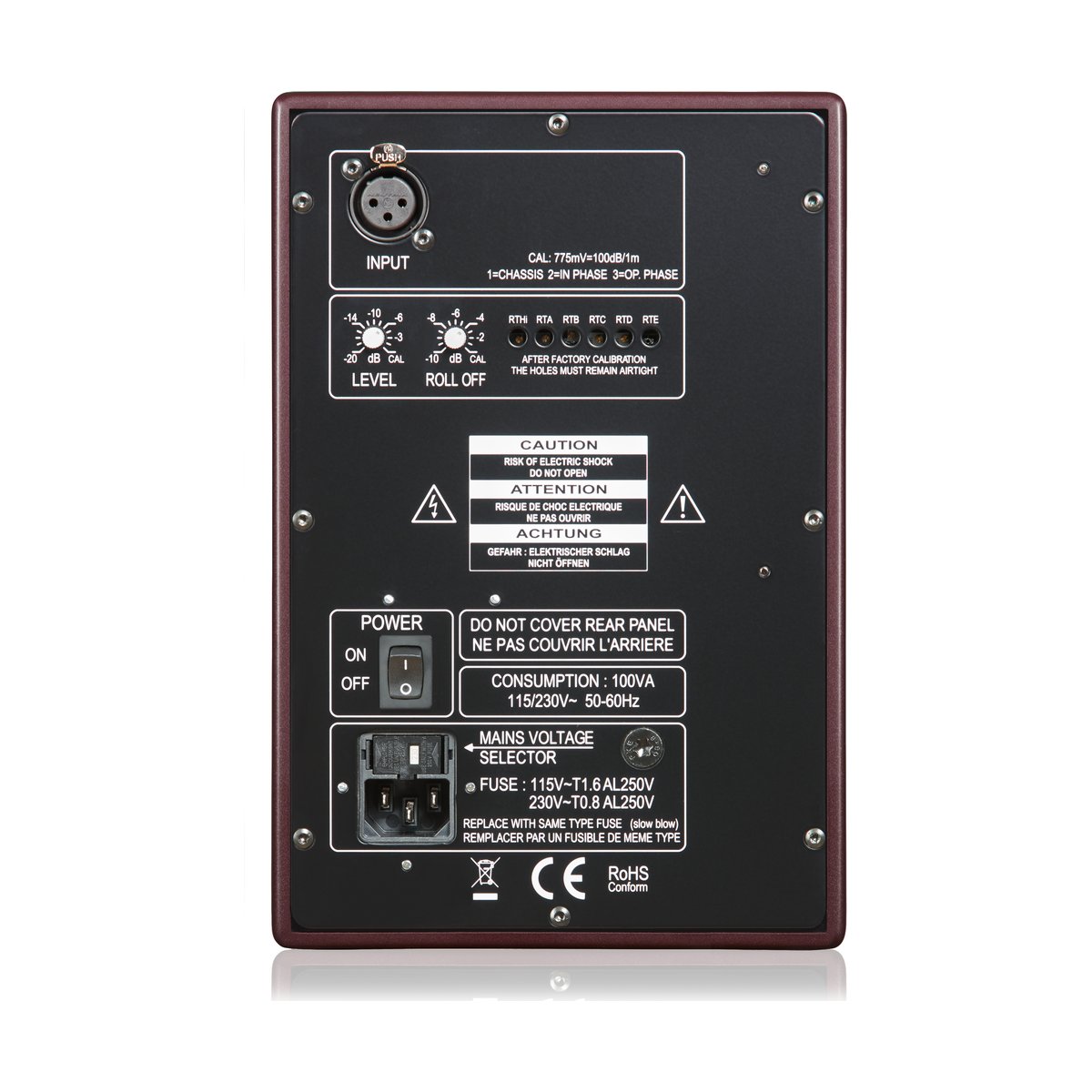 PSI Audio A 14 M Studio Red - Aktywny monitor studyjny