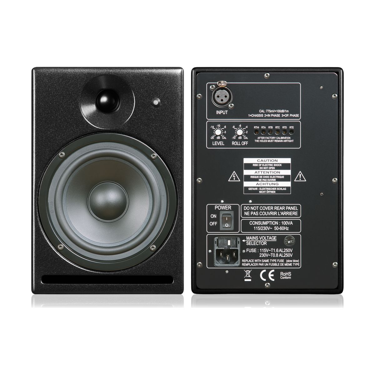 PSI Audio A 14 M Studio Metal Black - Aktywny monitor studyjny