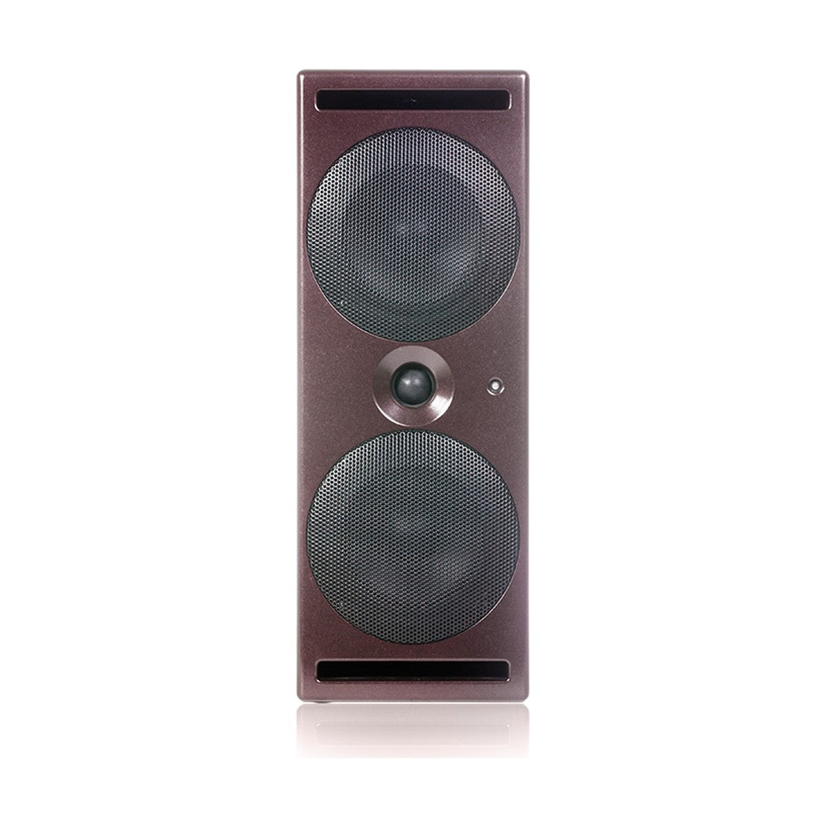 Aktywny monitor studyjny centralny PSI Audio A214-M Studio Red (Czerwony) - widok z przodu