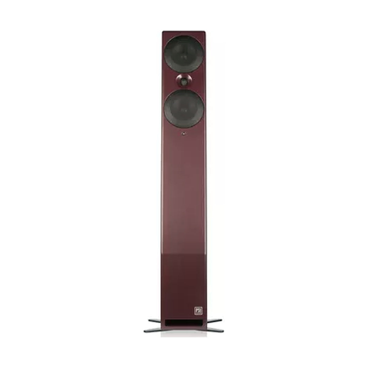 Aktywny monitor studyjny podłogowy PSI Audio A215-M Studio Red (Czerwony) - widok z przodu