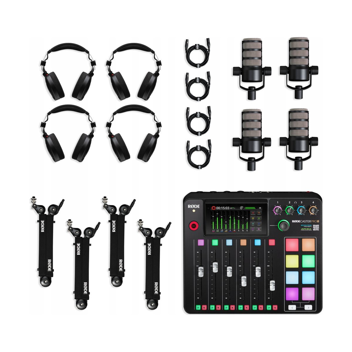 RODE Ultimate Podcaster Bundle Colors