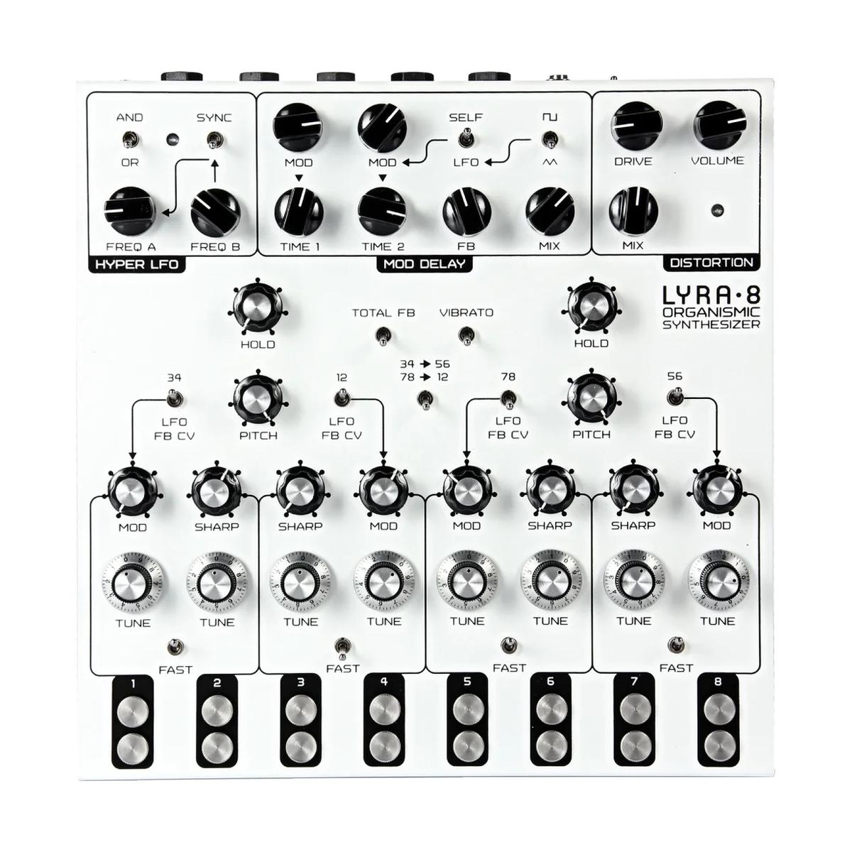 SOMA Lyra-8 Synth White Angel