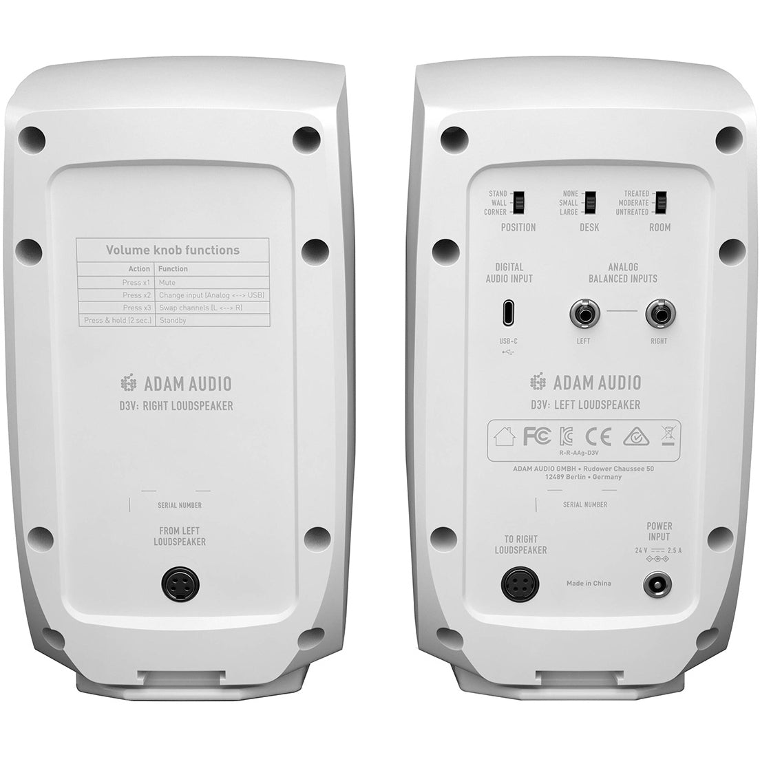 ADAM D3V White