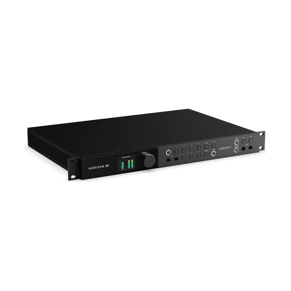 Audient Horizon 8P – interfejs audio Thunderbolt 3, widok z lewej strony