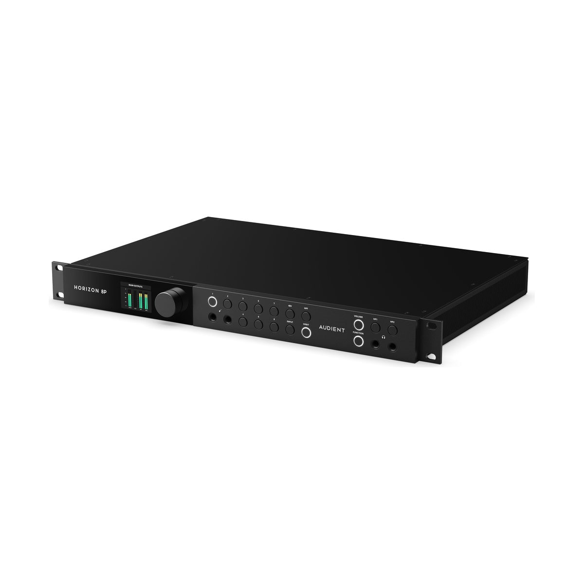 Audient Horizon 8P – interfejs audio Thunderbolt 3, widok z prawej strony