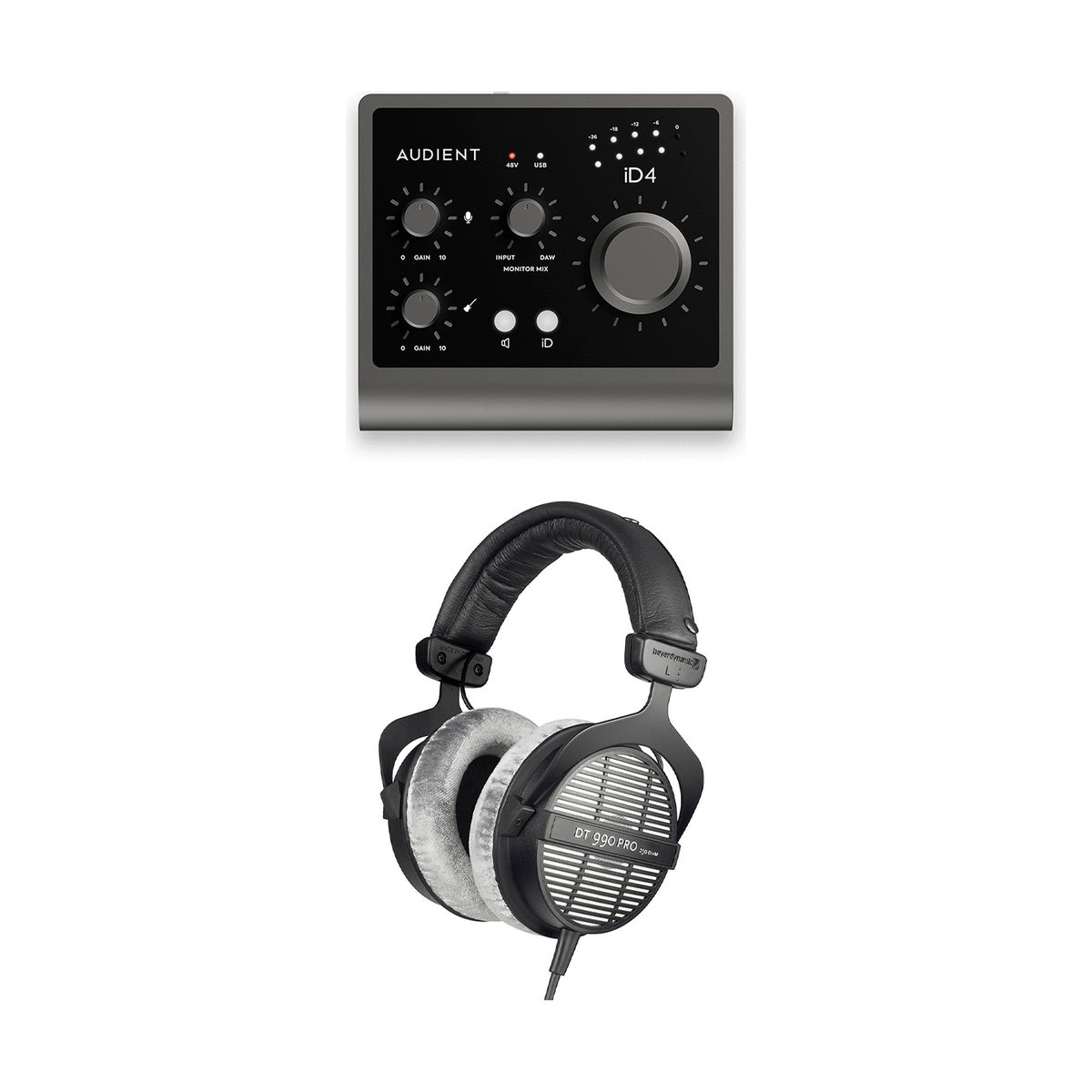 Audient iD4 MKII + Beyerdynamic DT 990 250 Ohm