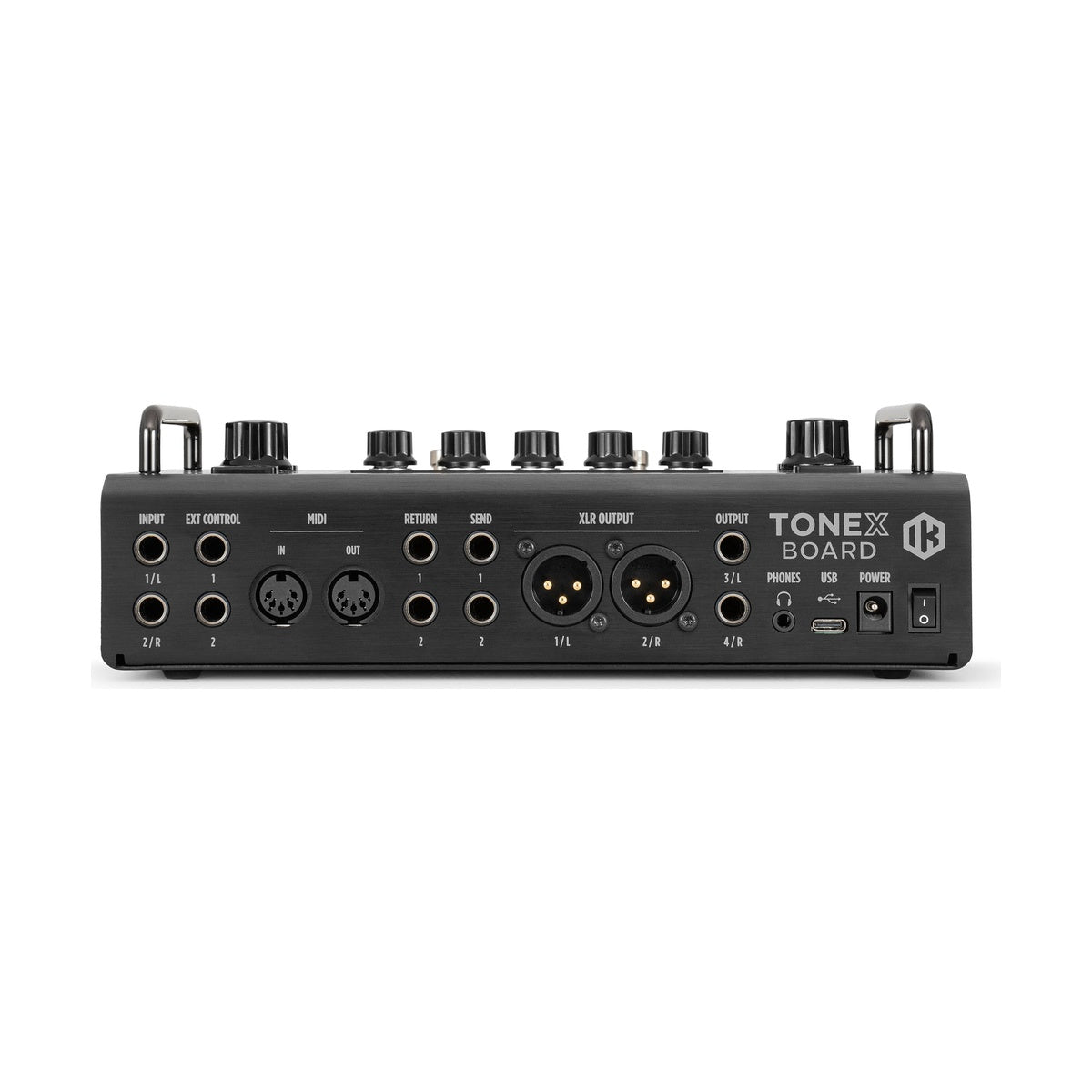 IK Multimedia TONEX Board – tylny panel z złączami
