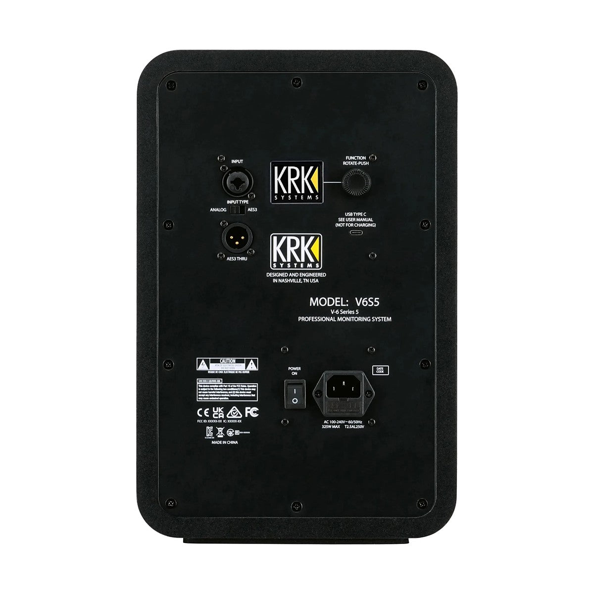 KRK V6S5 – aktywny monitor studyjny 6,5″, widok 4