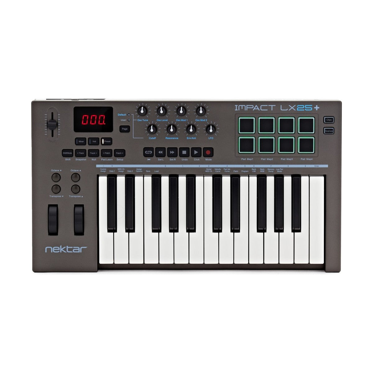 Nektar Impact LX25+ – kompaktowa klawiatura MIDI