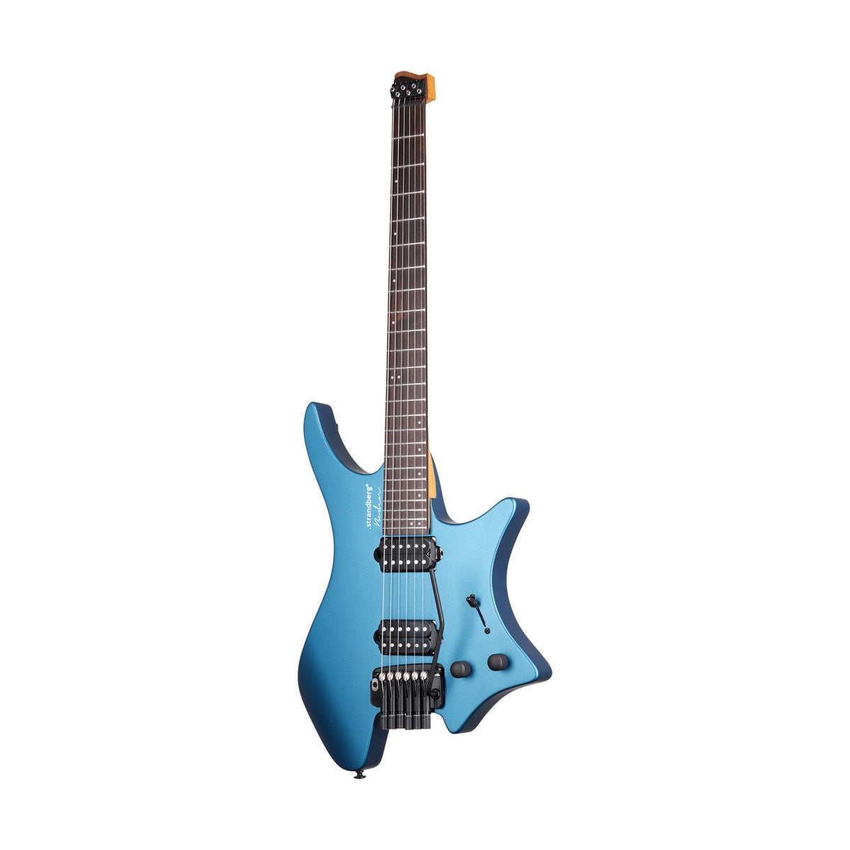 Strandberg Boden Essential 6 Tremolo Whale Blue – bezgłówkowa gitara elektryczna, widok 7