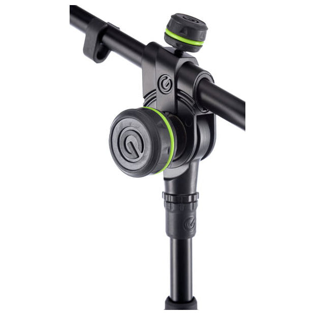 Gravity MS 2322 B - Microphone Stand, Circular Base Plate, boom long
