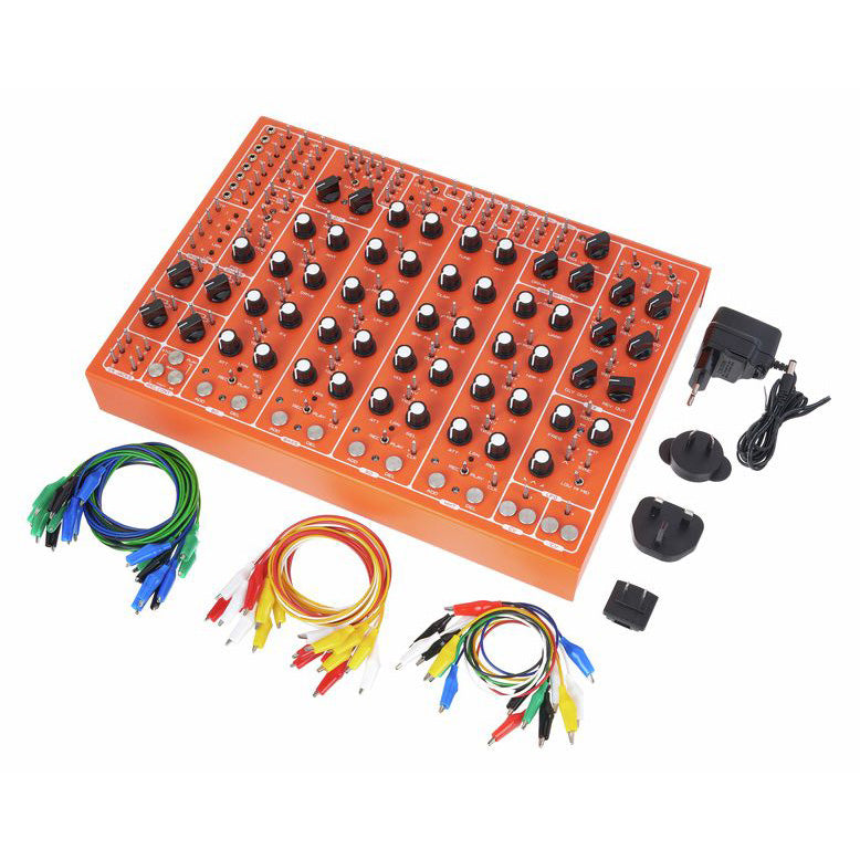 Soma Pulsar 23 orange drum machine