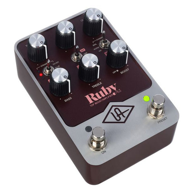 UNIVERSAL AUDIO UAFX Ruby '63 Top Boost Amplifier