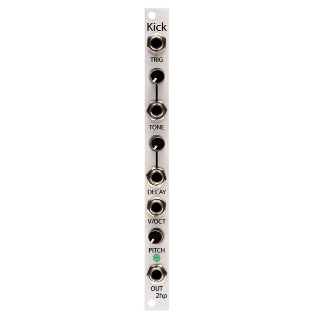2HPのキックモジュール – 2hp kick module eurorack 2HPのキックモジュール – 2hp kick module eurorack Kick — 2hp