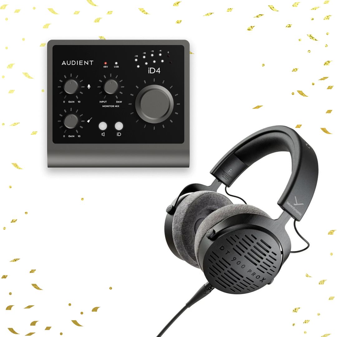 AUDIENT iD4 MKII + Beyerdynamic DT 900 PRO X
