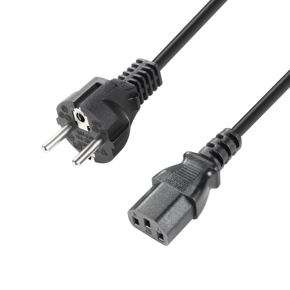 Adam Hall Cables 8101 KA 0300 - Power Cord CEE 7/7 - C13 3 m