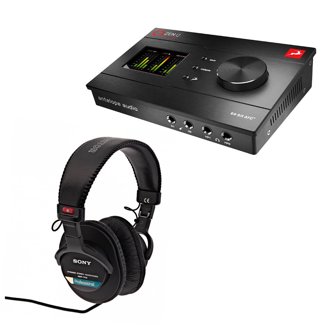 Antelope Audio Zen Q Synergy Core USB + SONY MDR-7506