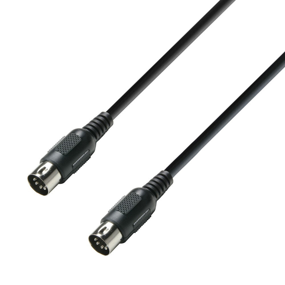 Adam Hall Cables K3 MIDI 0300 BLK - MIDI Cable 3 m black