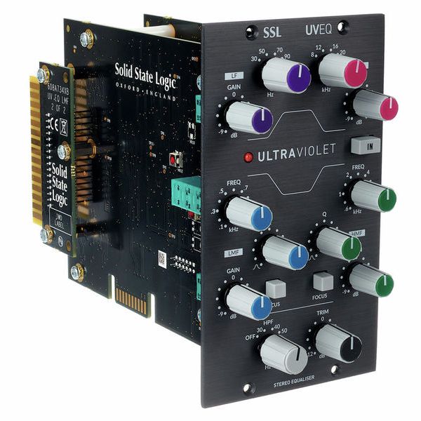 SSL 500 Series Ultraviolet Stereo EQ