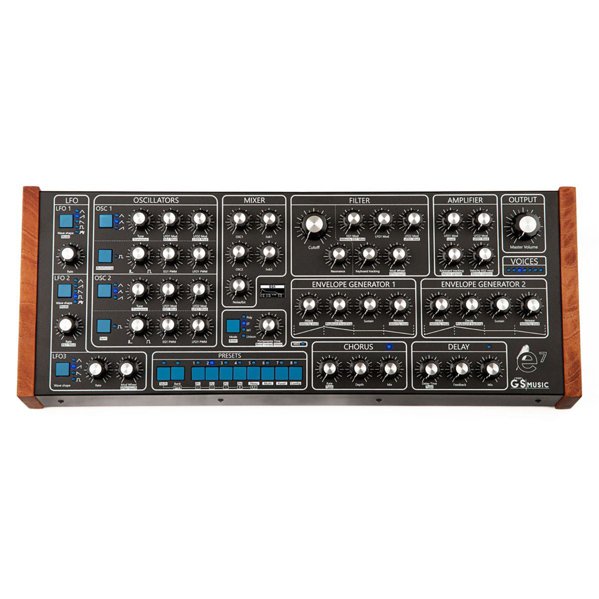 GS Music e7 - Analogowy Syntezator