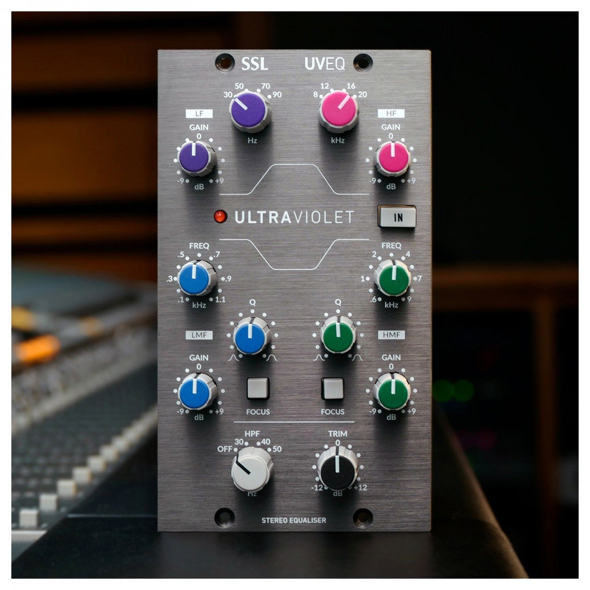 SSL 500 Series Ultraviolet Stereo EQ