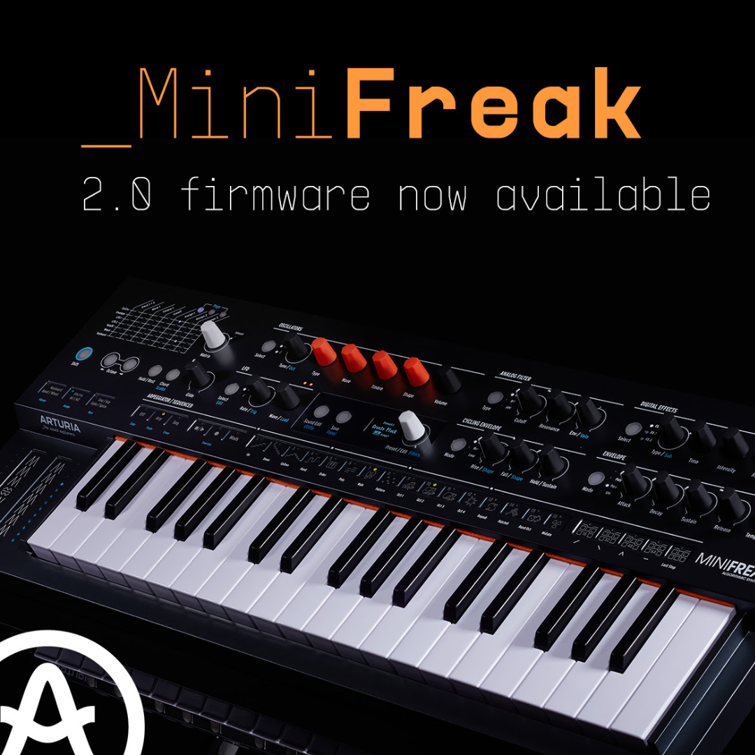 Arturia MiniFreak Firmware 2.0