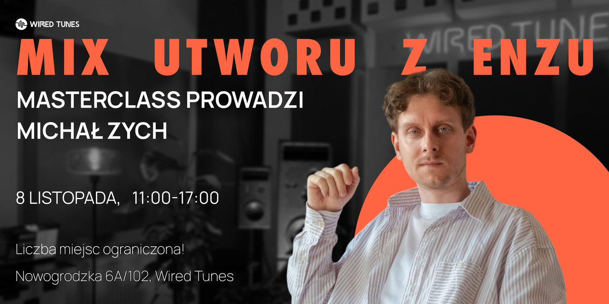 Mix utworu z Enzu. Masterclass w showroomie Wired Tunes