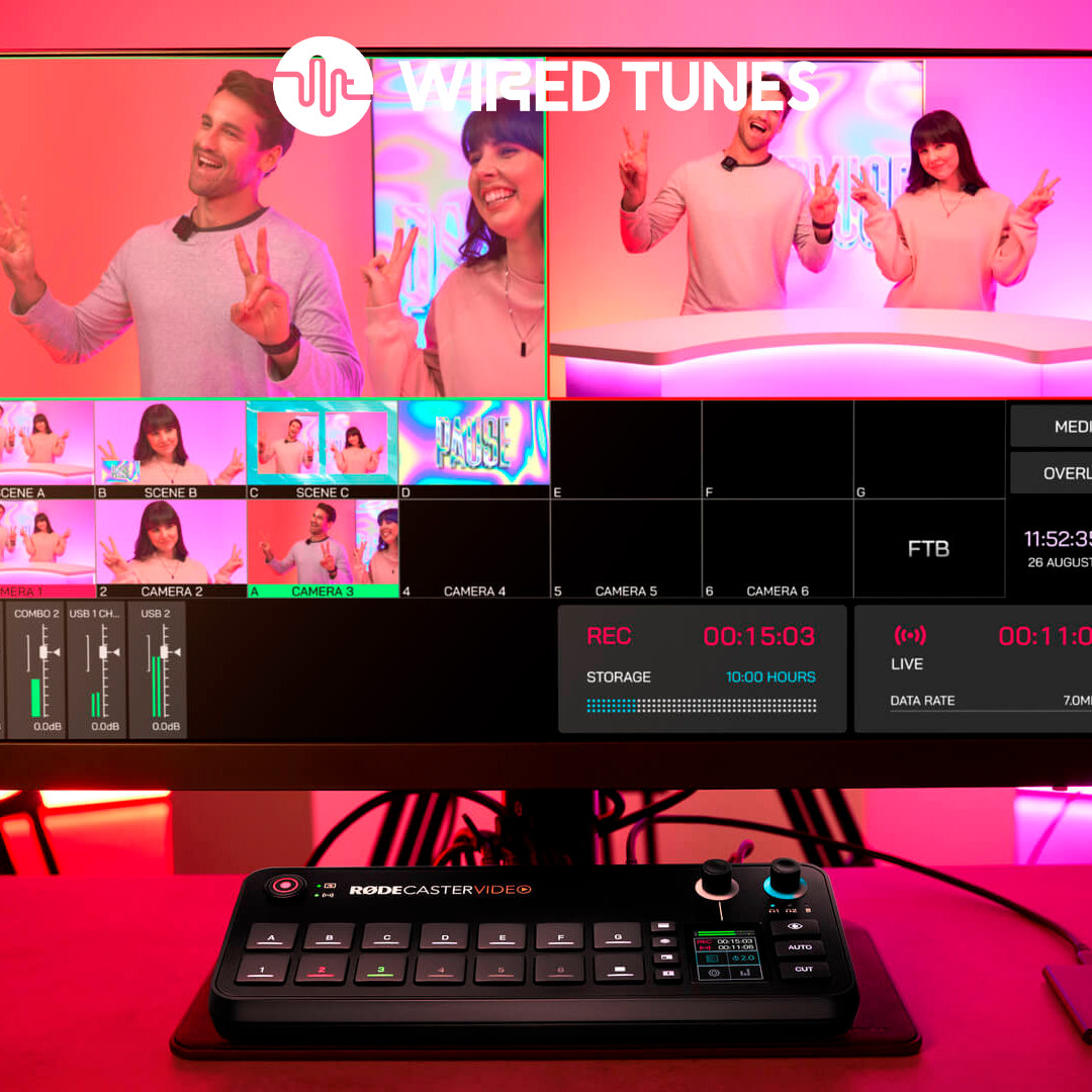 RØDECaster Video v1.2.02 – największa aktualizacja z NDI, PTZ i nowym keyingiem!